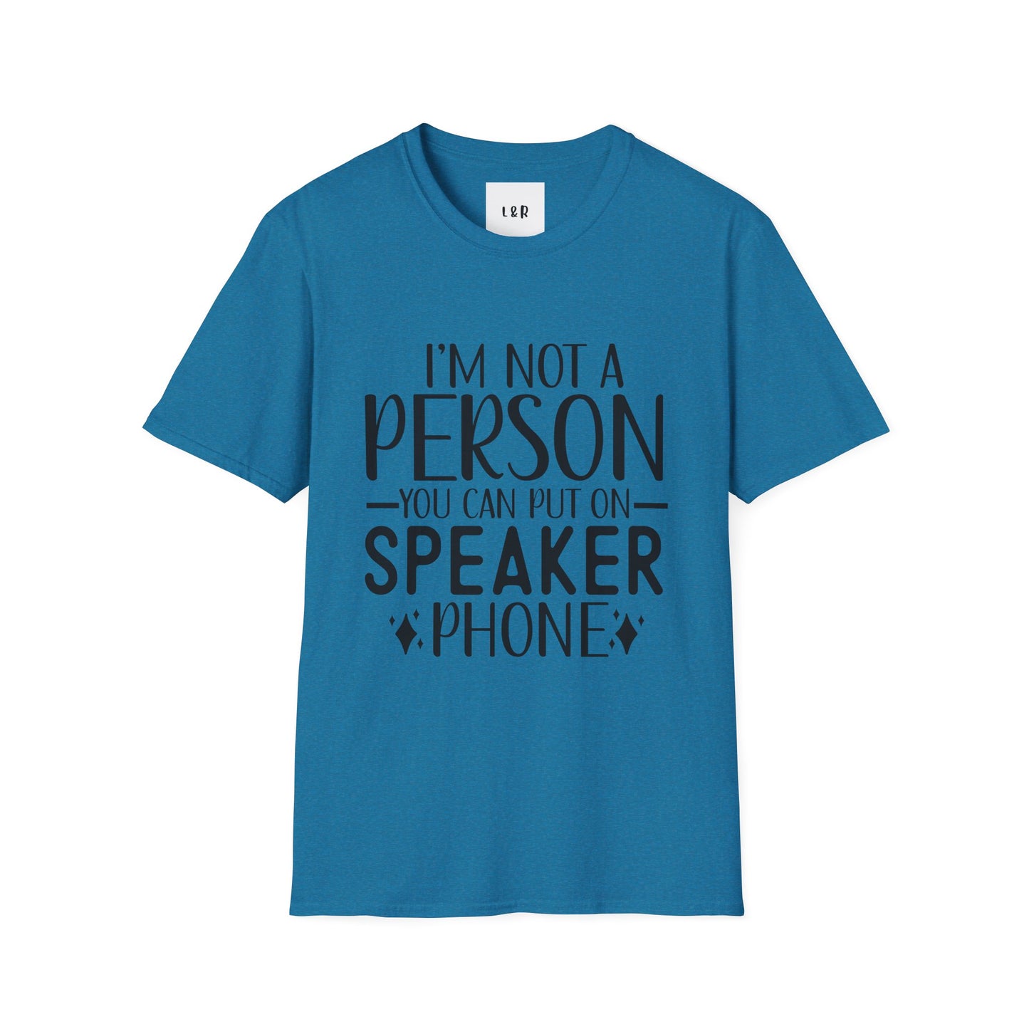 Funny Speaker Phone T-Shirt