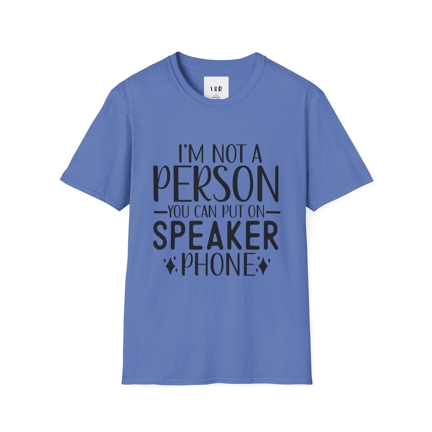 Funny Speaker Phone T-Shirt