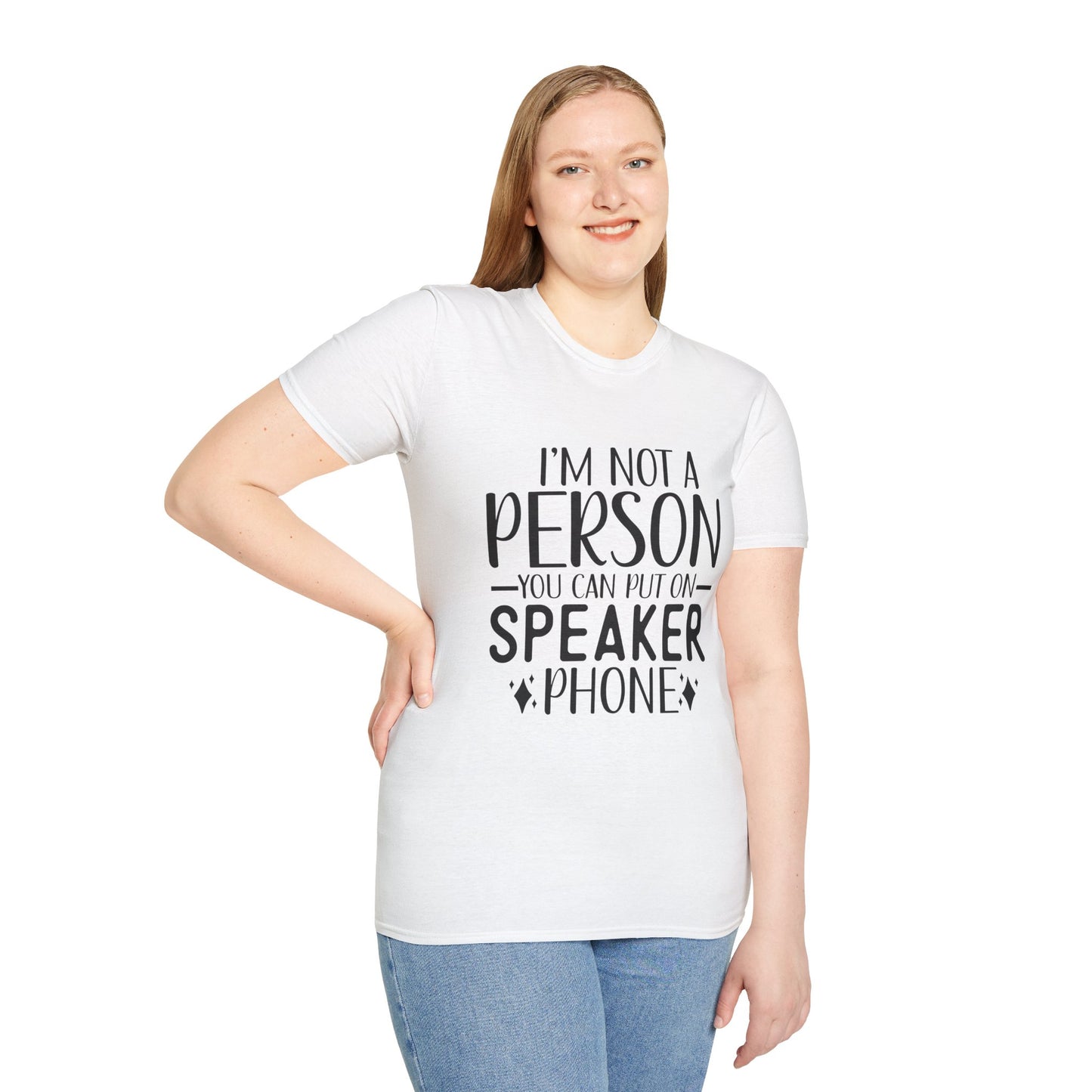 Funny Speaker Phone T-Shirt