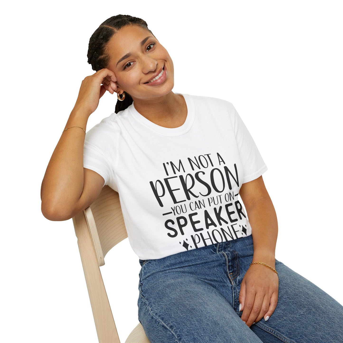 Funny Speaker Phone T-Shirt