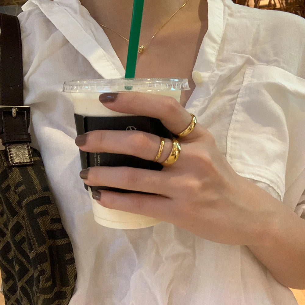 Eternal Stacking Gleam Rings