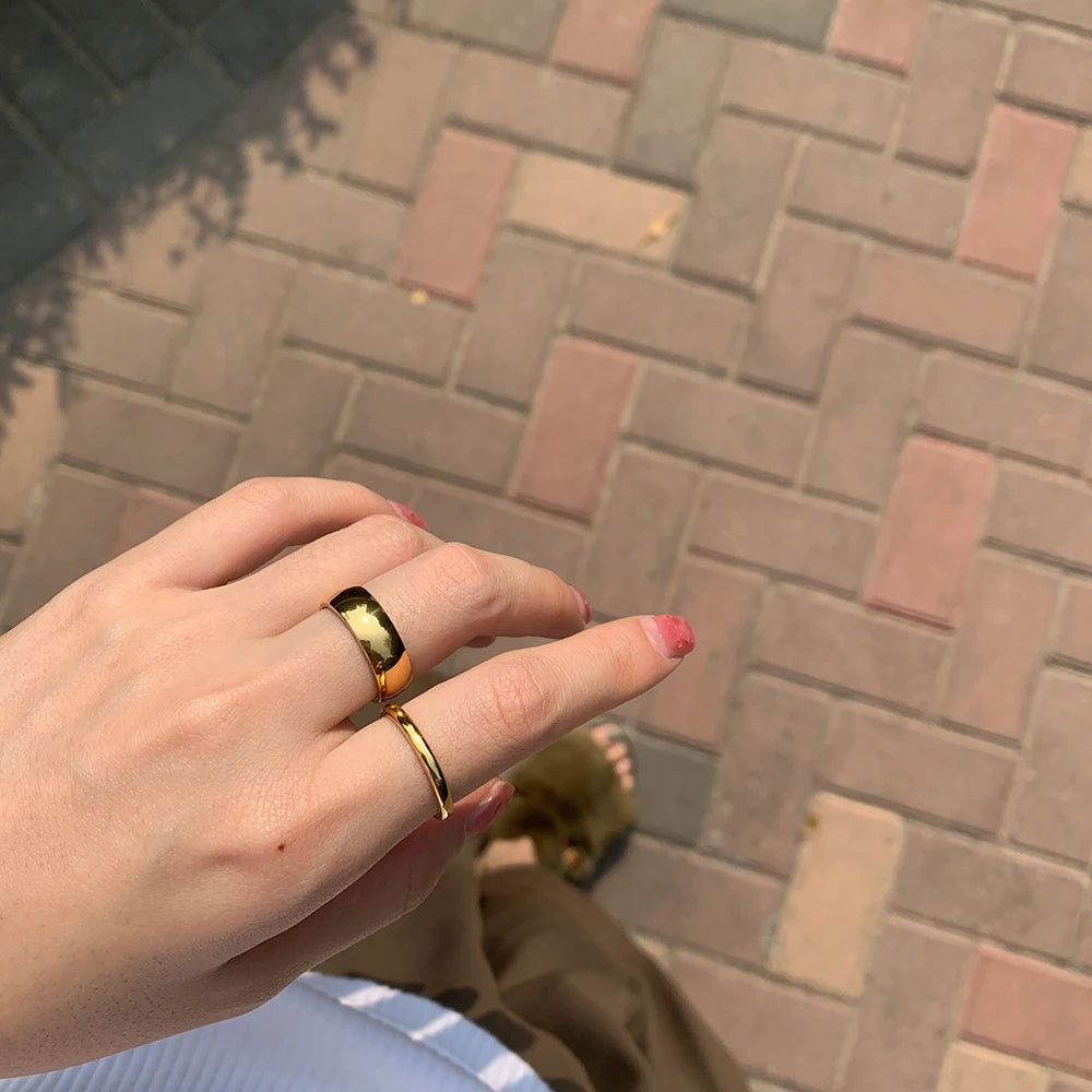 Eternal Stacking Gleam Rings