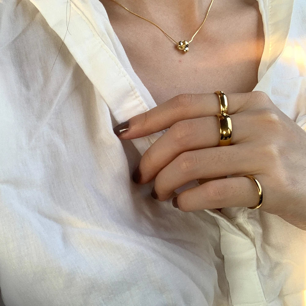 Eternal Stacking Gleam Rings