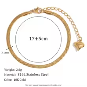 The Luxe Link Bracelets