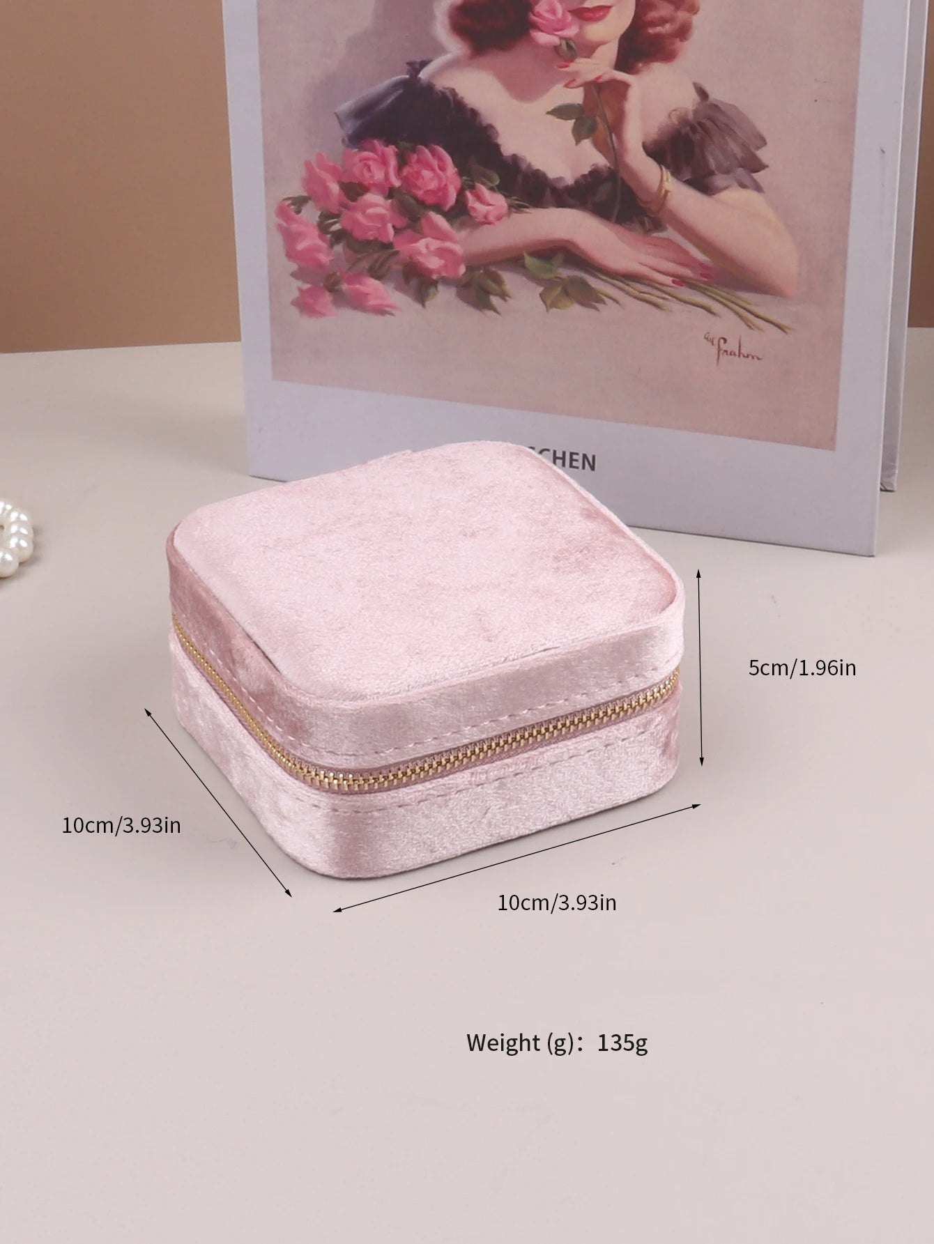 Velvet Jewelry Box