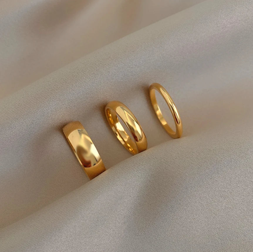 Eternal Stacking Gleam Rings