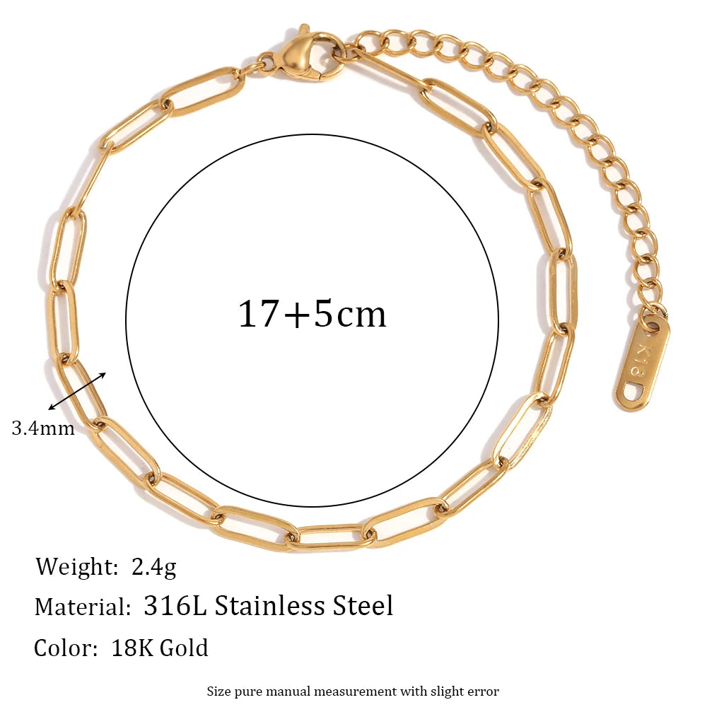 The Luxe Link Bracelets