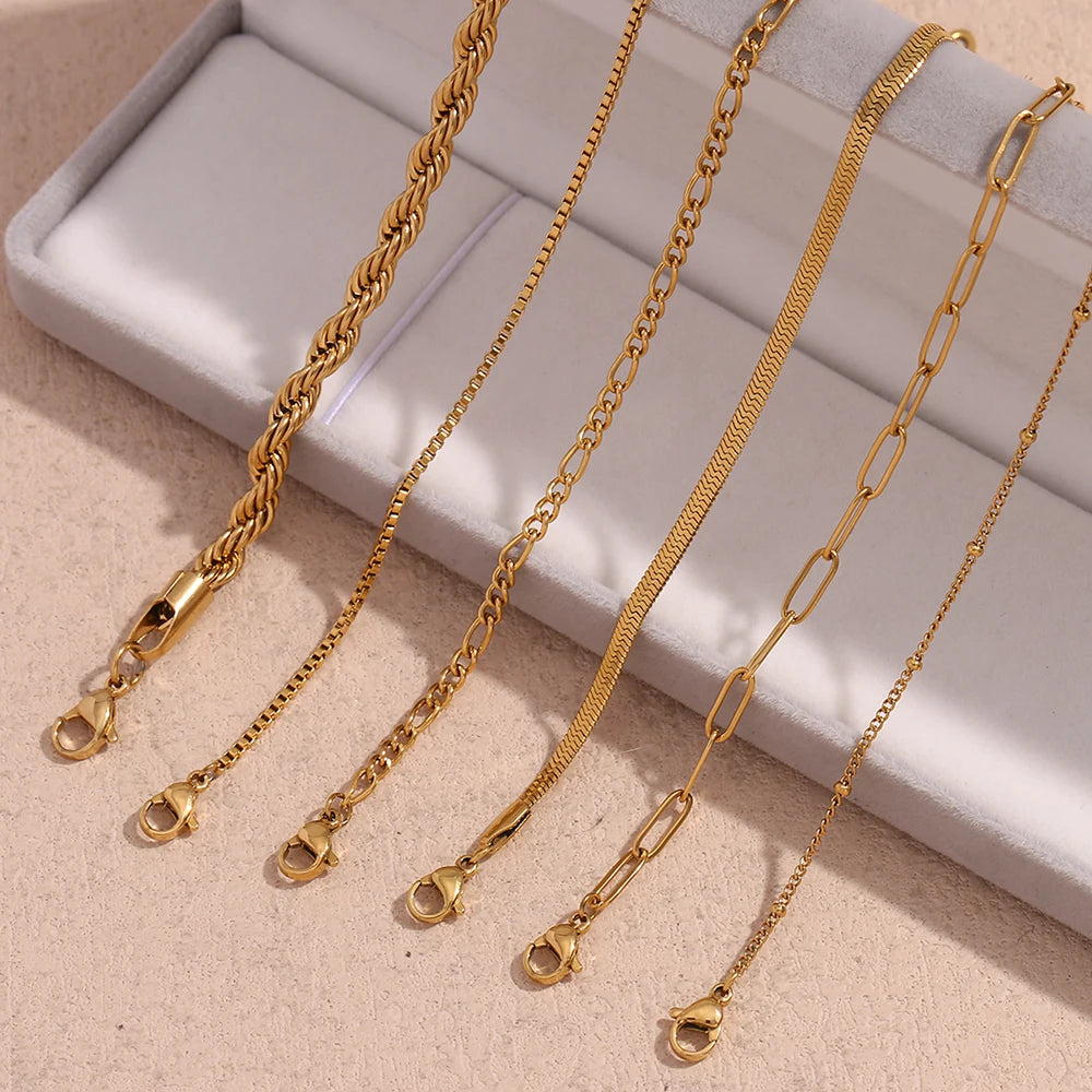 The Luxe Link Bracelets