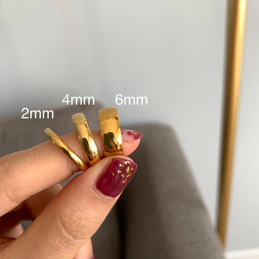 Eternal Stacking Gleam Rings