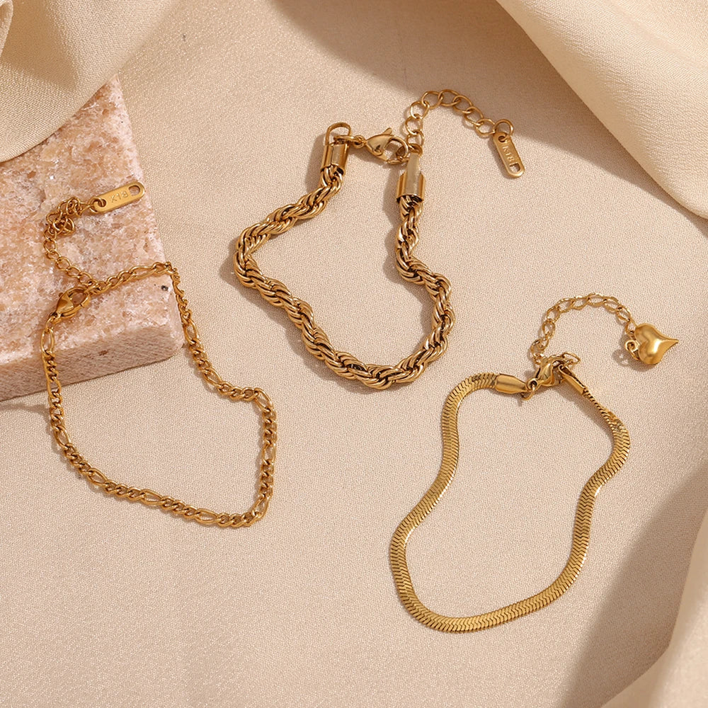 The Luxe Link Bracelets