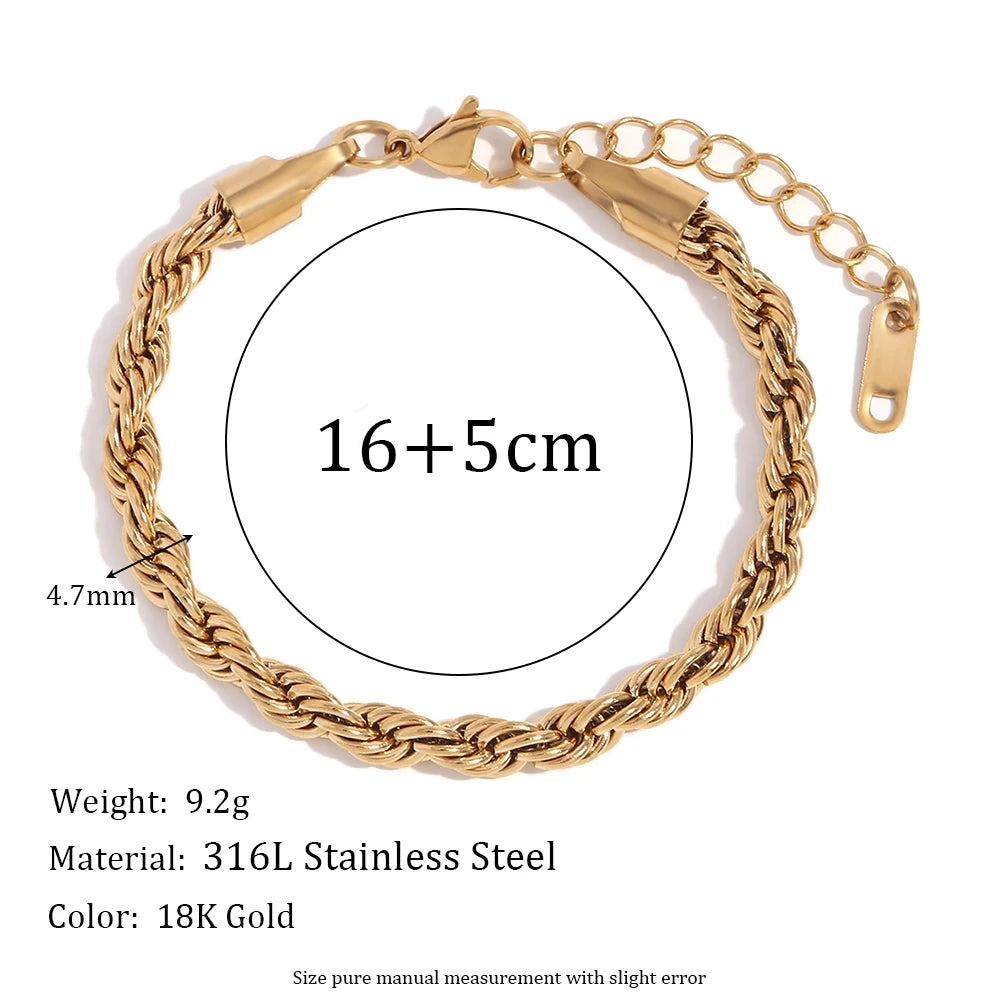 The Luxe Link Bracelets