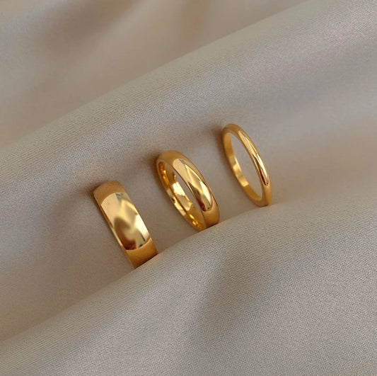Eternal Stacking Gleam Rings